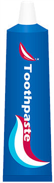 Tooth Paste Cardboard Cutout
