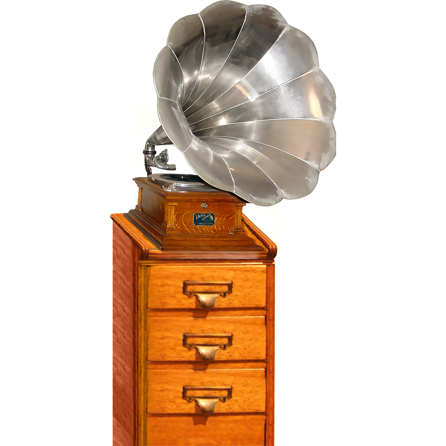Gramophone Record Player Cardboard Cutout