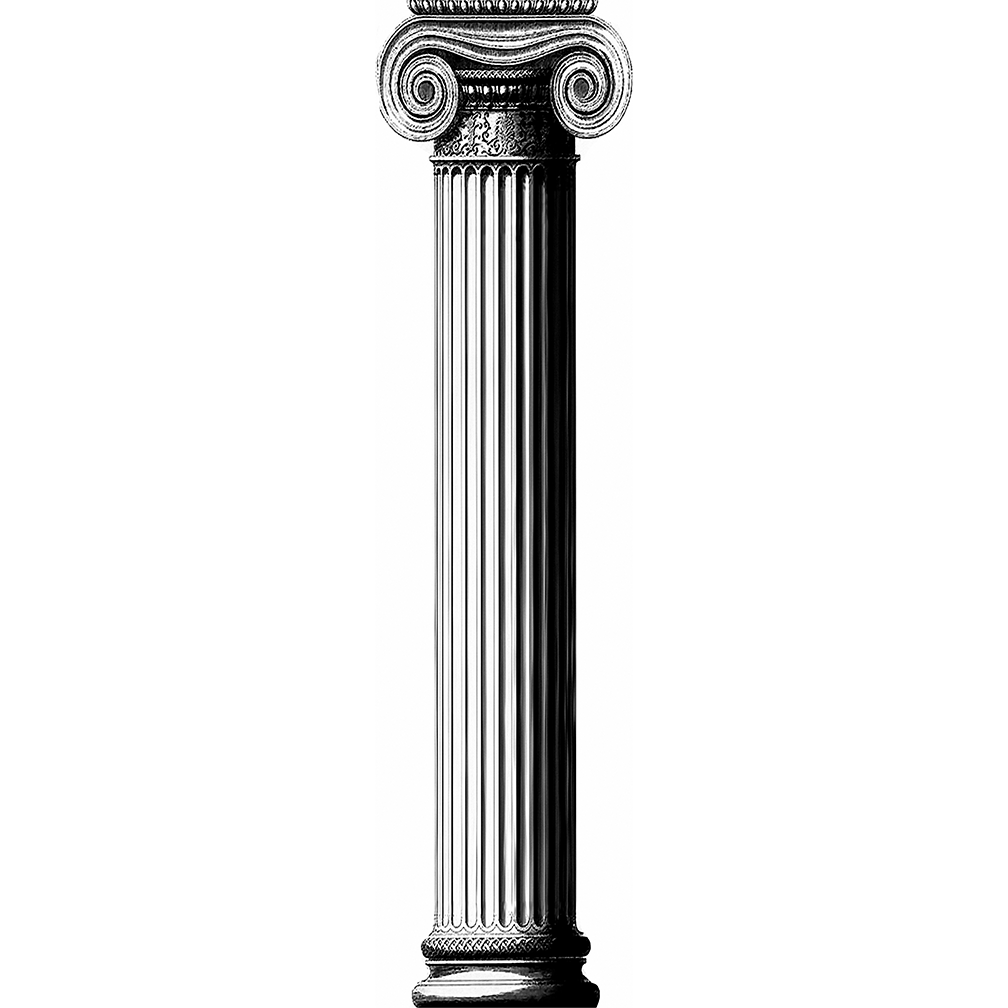 Column Greek Roman Pillar Prop Cardboard Cutout