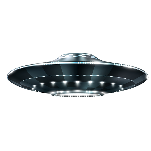 UFO Realistic Cardboard Cutout