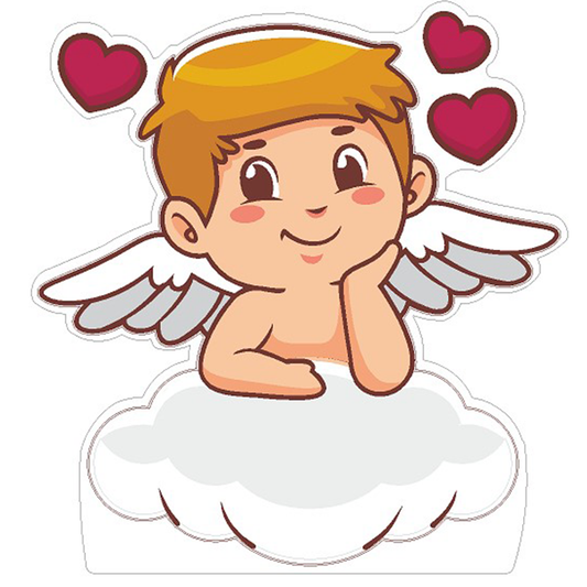 Cupid Cherub Cardboard Cutout