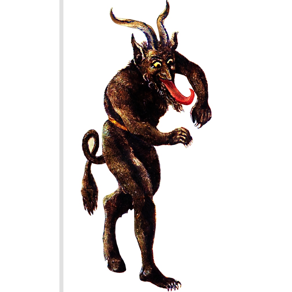 Krampus Christmas Demon Cardboard Cutout