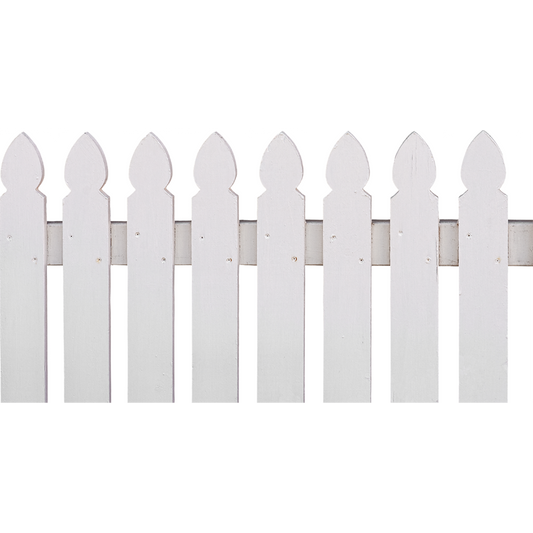 White Picket Fence Cardboard Cutout