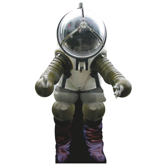JIM Atmospheric Deap Sea Diving Suit Cardboard Cutout