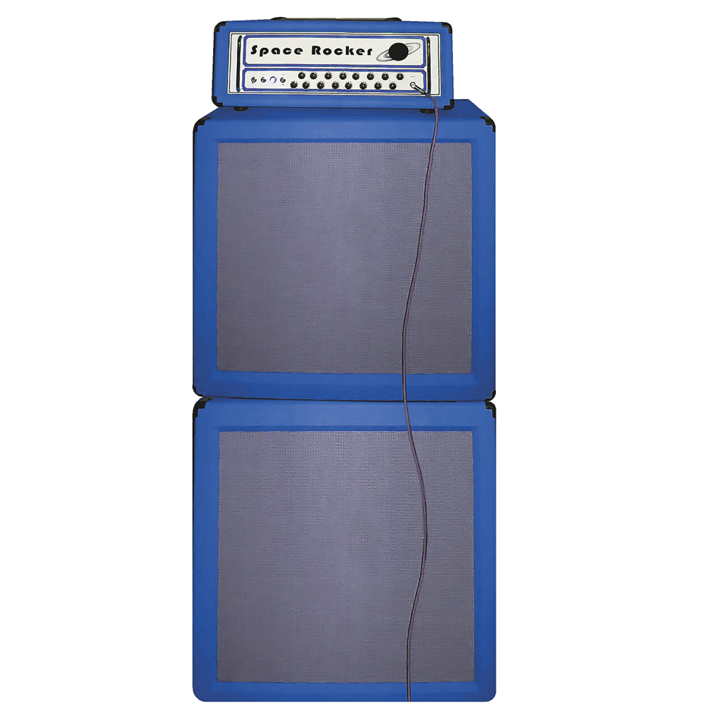 Amplifier Stack Cardboard Cutout