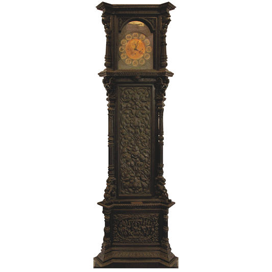 Longcase Clock Grandfather Clock Cardboard Cutout