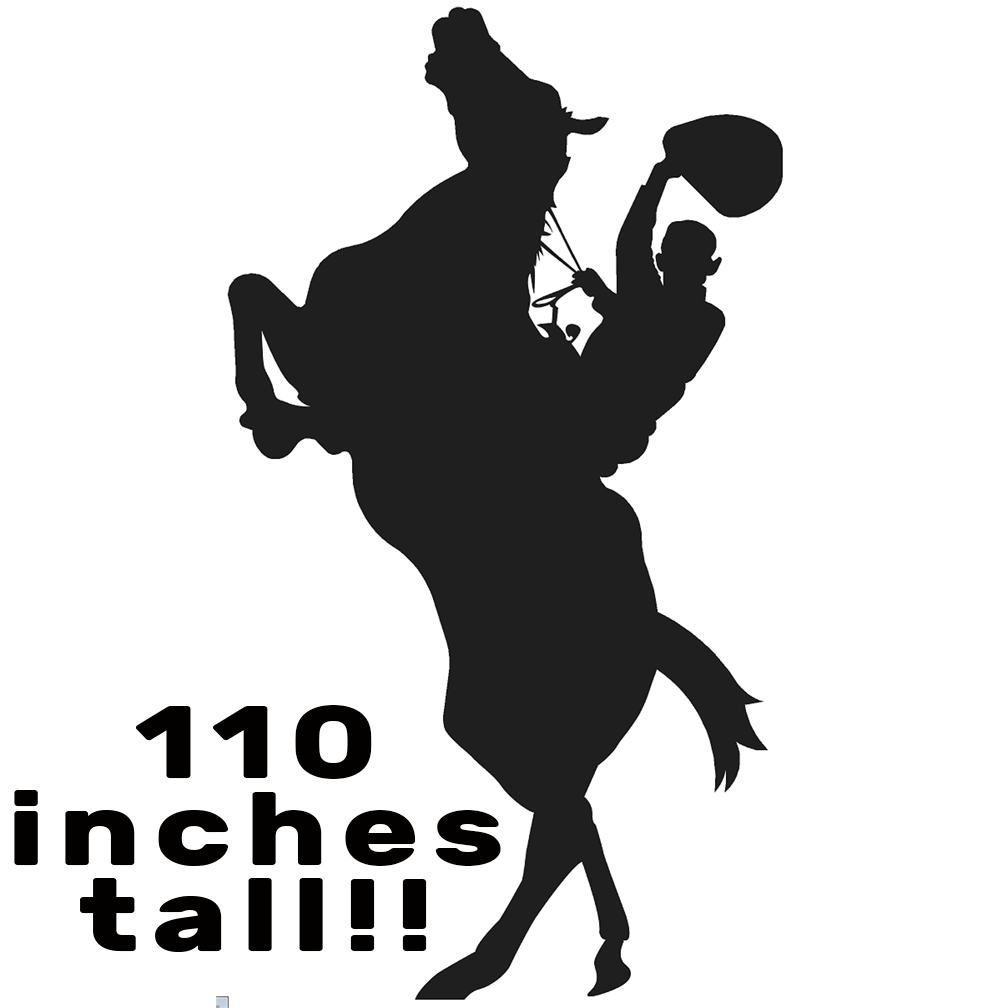 Yellowstone - Cowboy on Horse Cardboard Cutout