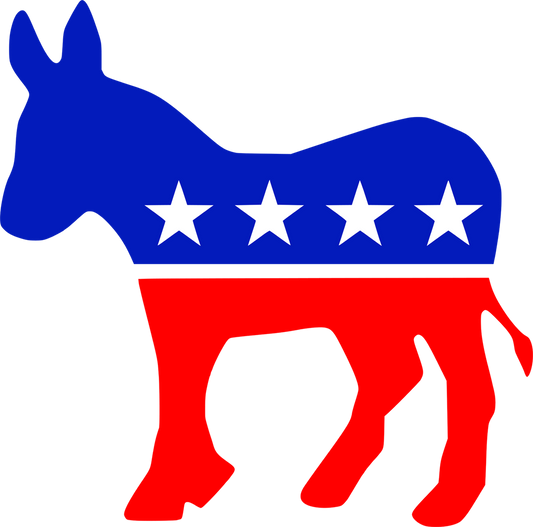 Democratic Donkey Cardboard Cutout