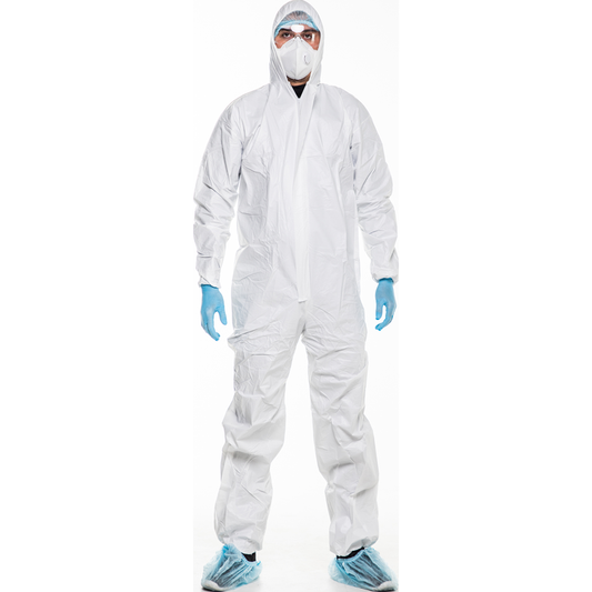 Doctor in Protective Gear Cardboard Cutout