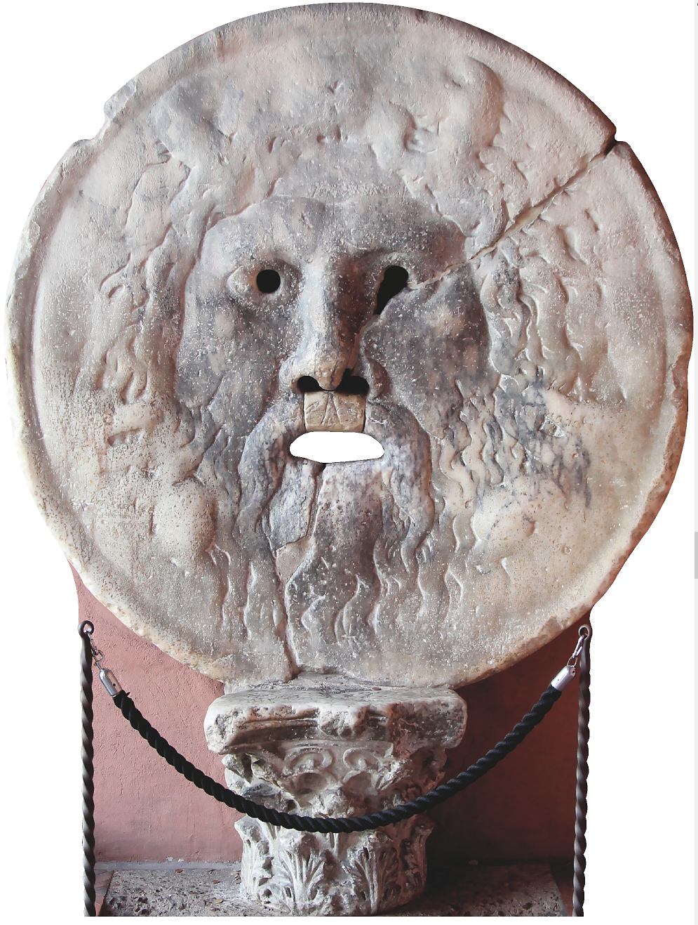 Bocca Della Verita Mouth of Truth Cardboard Cutout