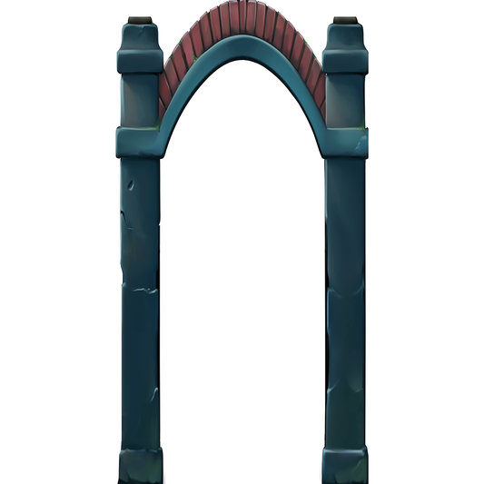Cemetery Arch Gate Halloween Party Prop Cardboard Cutout