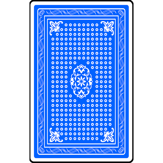 Playing Card Back Side Cardboard Cutout