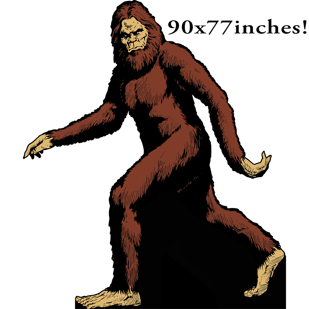 BigFoot Extra Large Cardboard Cutout