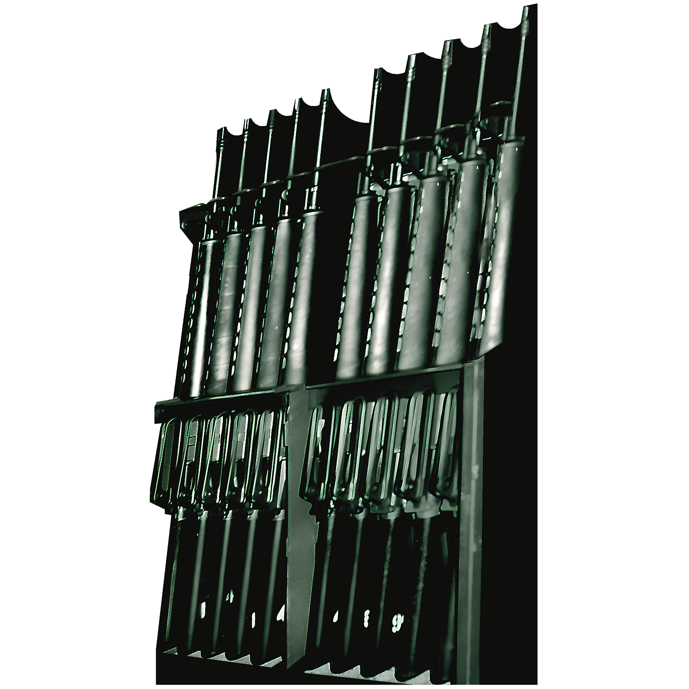 Military Gun Arms Rack M16 Rifles Prop Cardboard Cutout