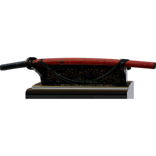 Red Katana Display Cardboard Cutout