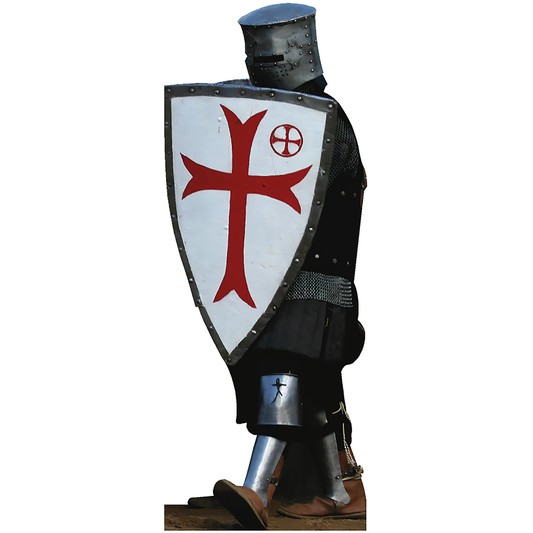 Medieval Knight in Armor Cardboard Cutout