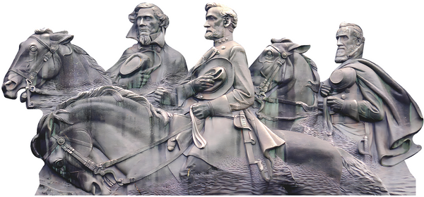 Stone Mountain Confederate Memorial Cardboard Cutout