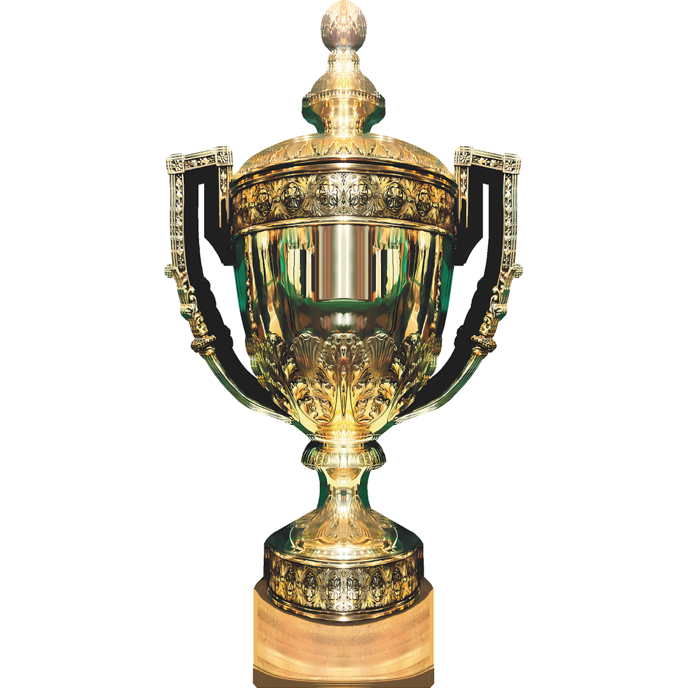 Giant Trophy Award Medal Winner Gold Cardboard Cutout