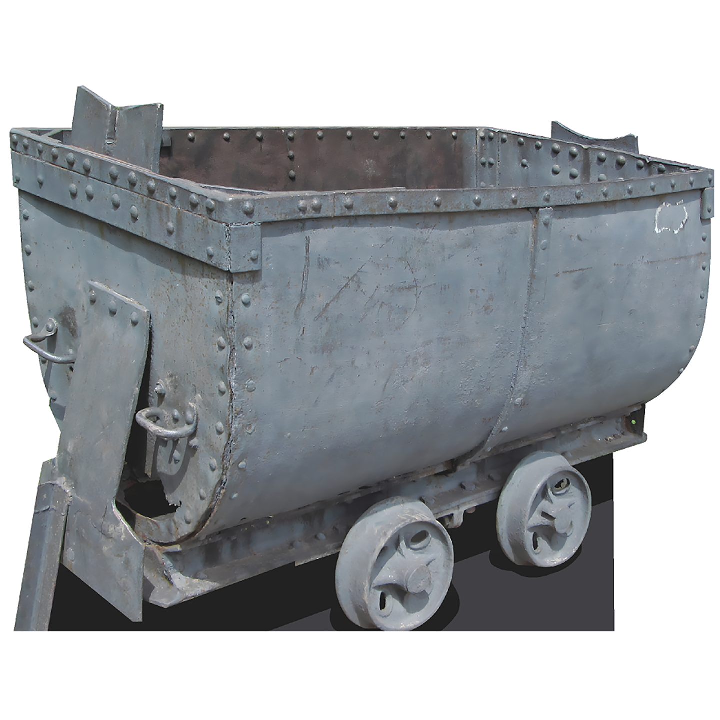 Mine Cart Trolley Wagon Train Attachment Coal Gold Ore Western Cardboard Cutout