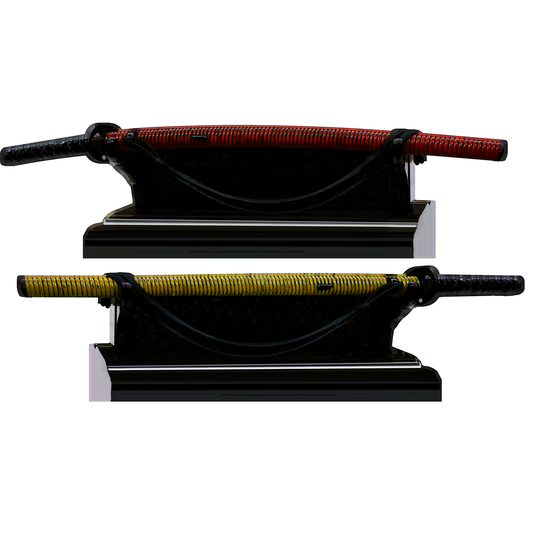 Shaolin vs Wudang Double Sword Display Cardboard Cutout