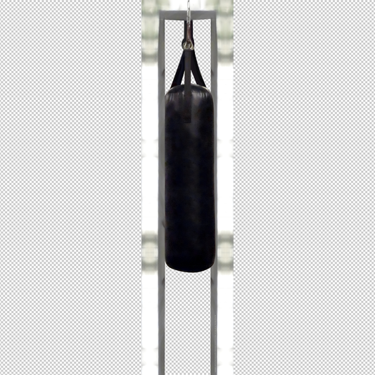 MMA Punching Bag Cardboard Cutout