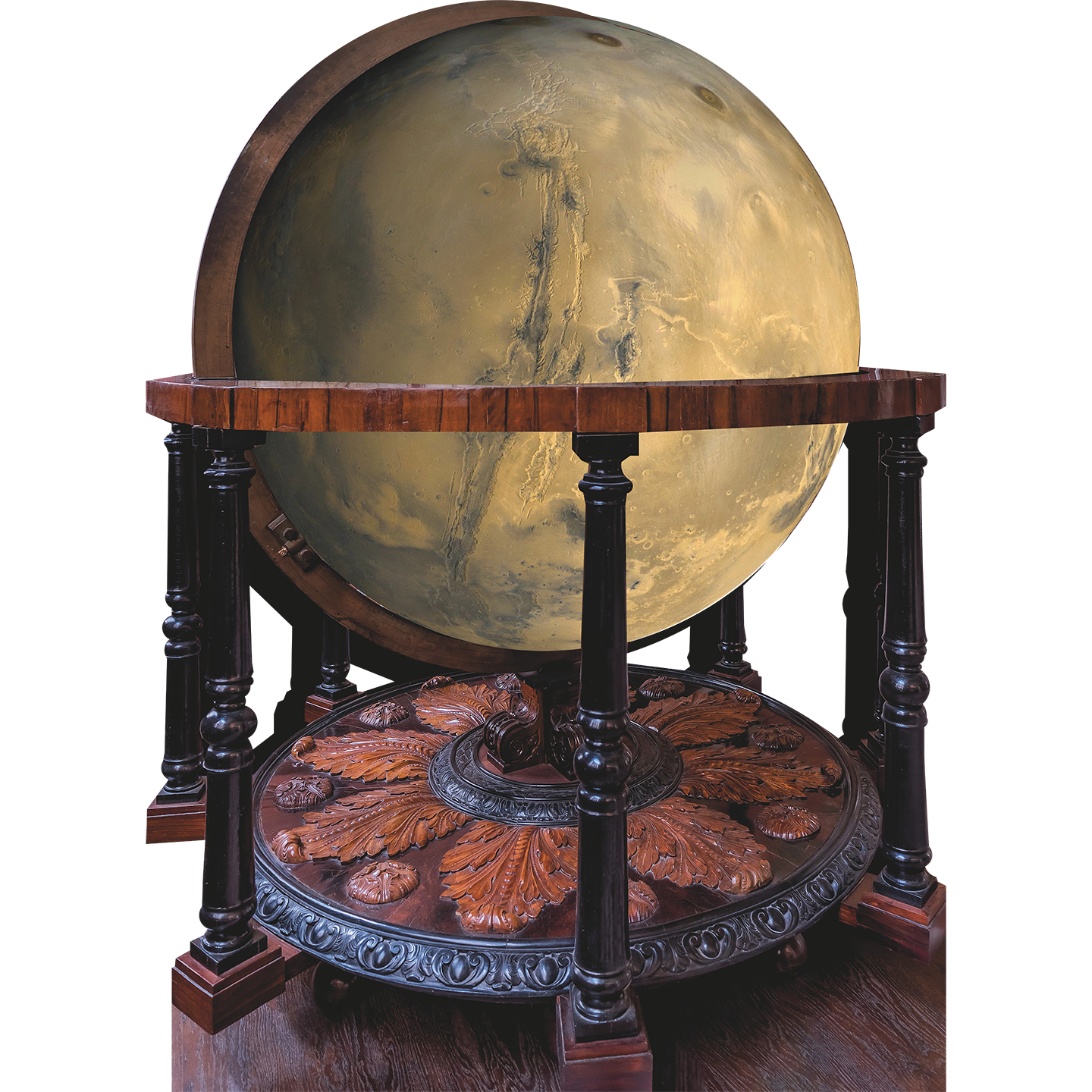 Terrestrial Mars Globe Cardboard Cutout