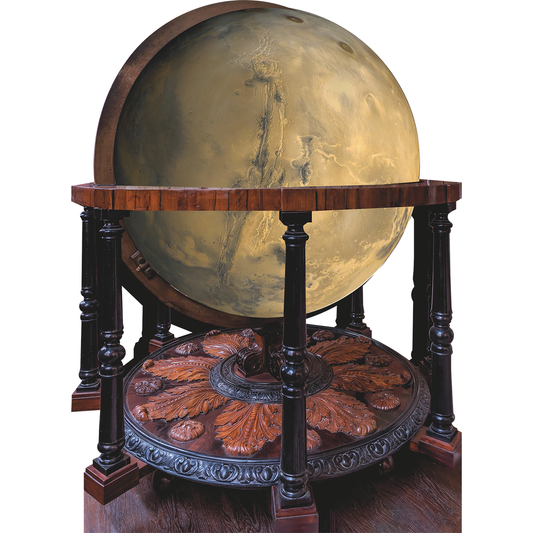 Terrestrial Mars Globe Cardboard Cutout