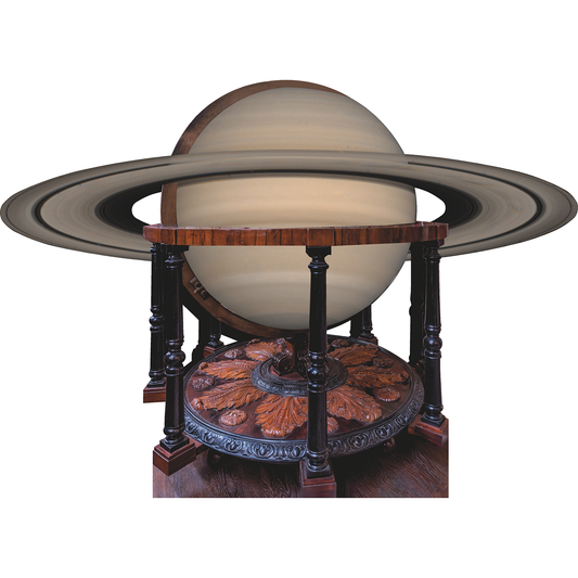 Terrestrial Saturn Globe Cardboard Cutout