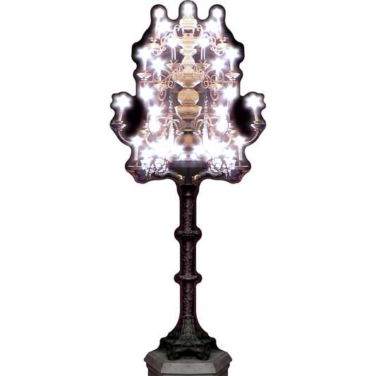 Gothic Indoor Candelabre Candelabra Cardboard Cutout