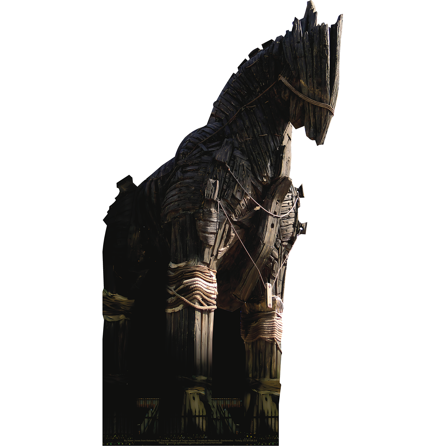 Trojan Horse Cardboard Cutout