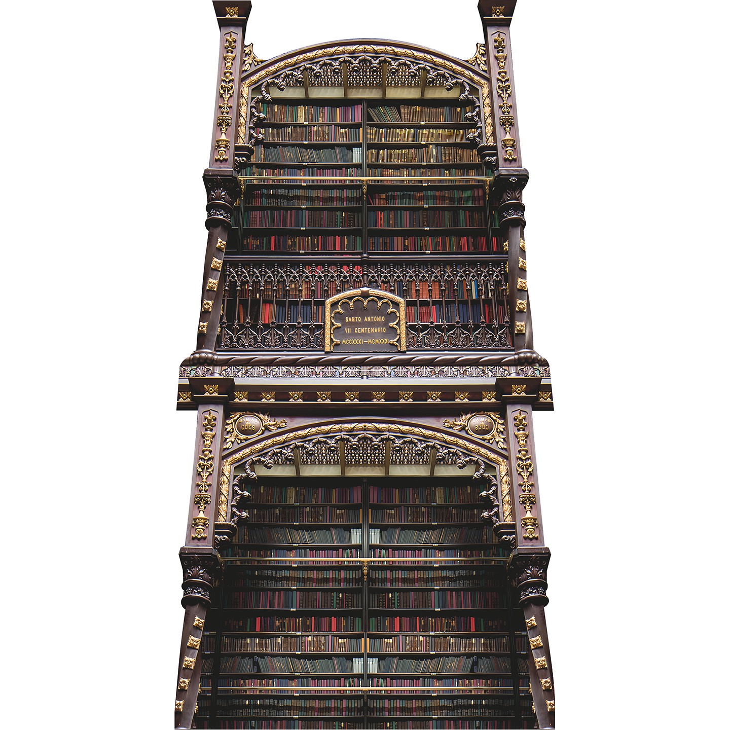 Royal Portuguese Cabinet Reading Room Cardboard Cutout