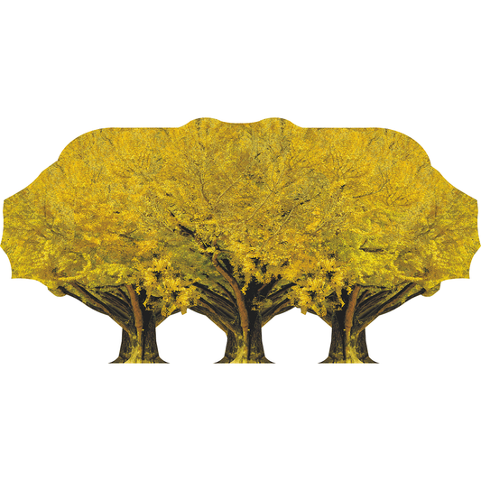 Wide Giant Ginkgo Tree Cardboard Cutout