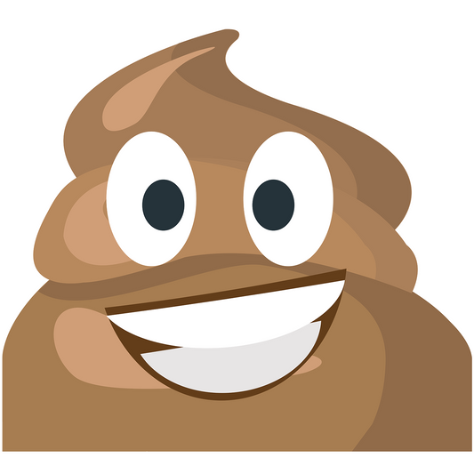 Poop Emoji Cardboard Cutout