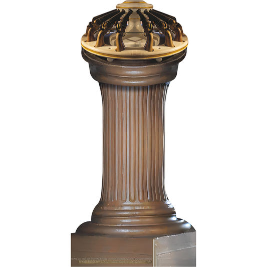 Revolver Gun Rack Column Cardboard Cutout