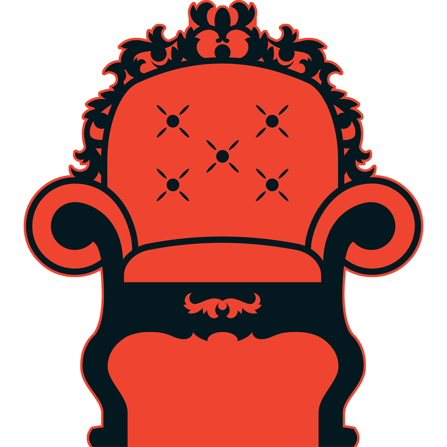 Victorian Love Seat Couch Chair 1920s Cardboard Cutout