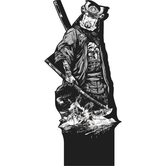 Ancient Yasuke African Samurai Cardboard Cutout