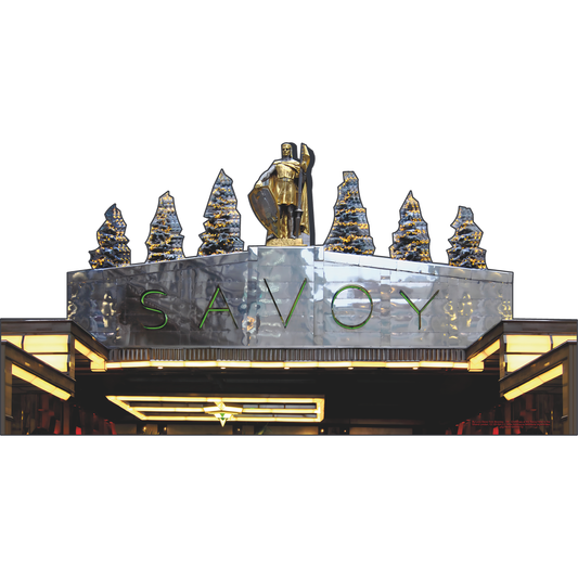 The Savoy Hotel London Cocktail Bar Cardboard Cutout