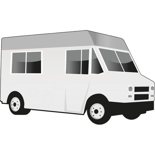 DIY Food Truck Coloring – Paint & Design Your Own Cardboard Cutout