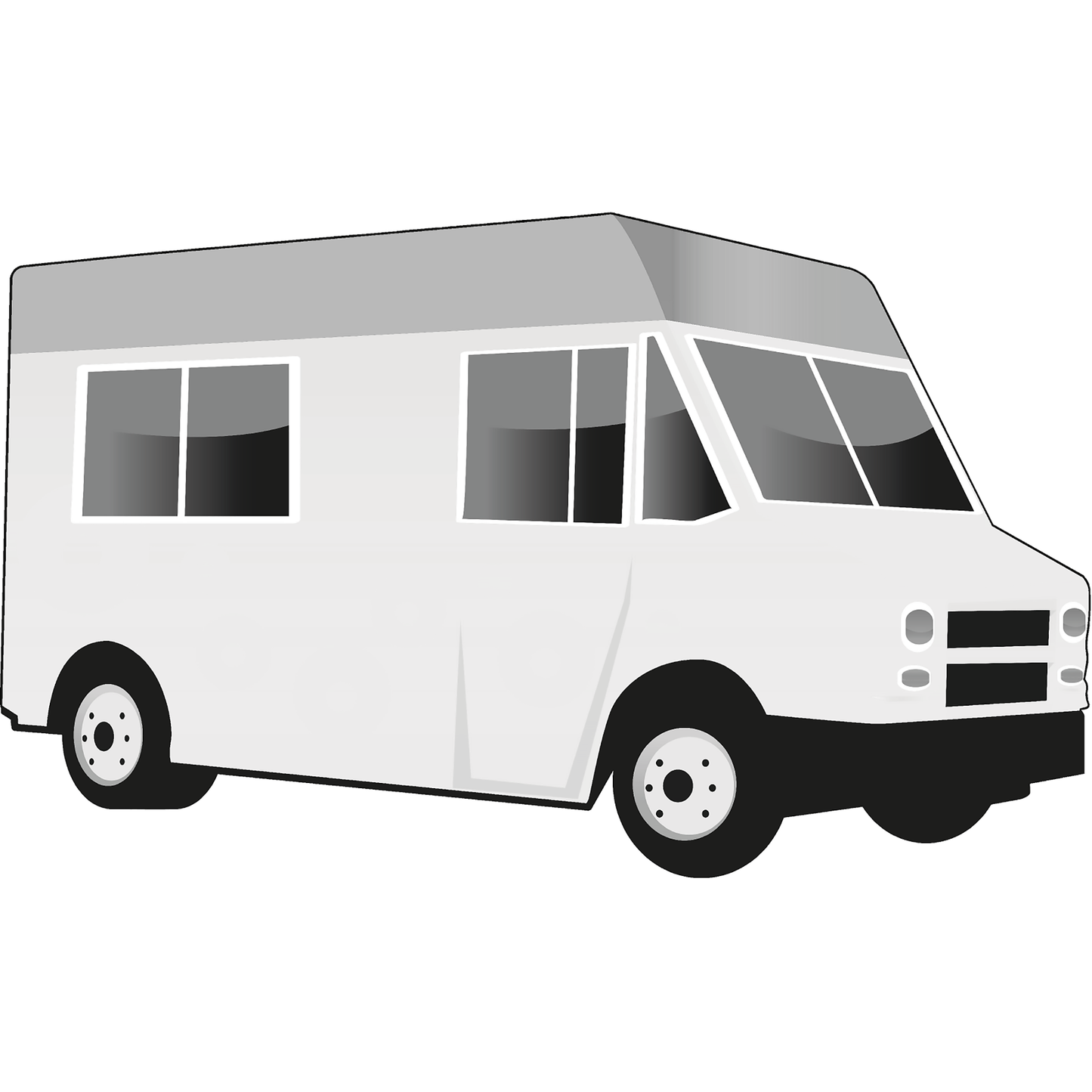 Draw Design Color Paint Your Own Food Truck Cardboard Cutout