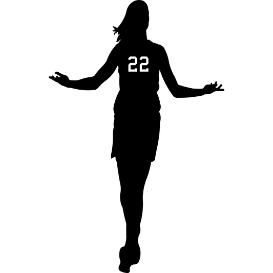 Womens Basketball Player - 22 Cardboard Cutout