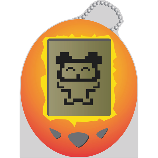 Virtual Pet Digital Keychain Toy Cardboard Cutout