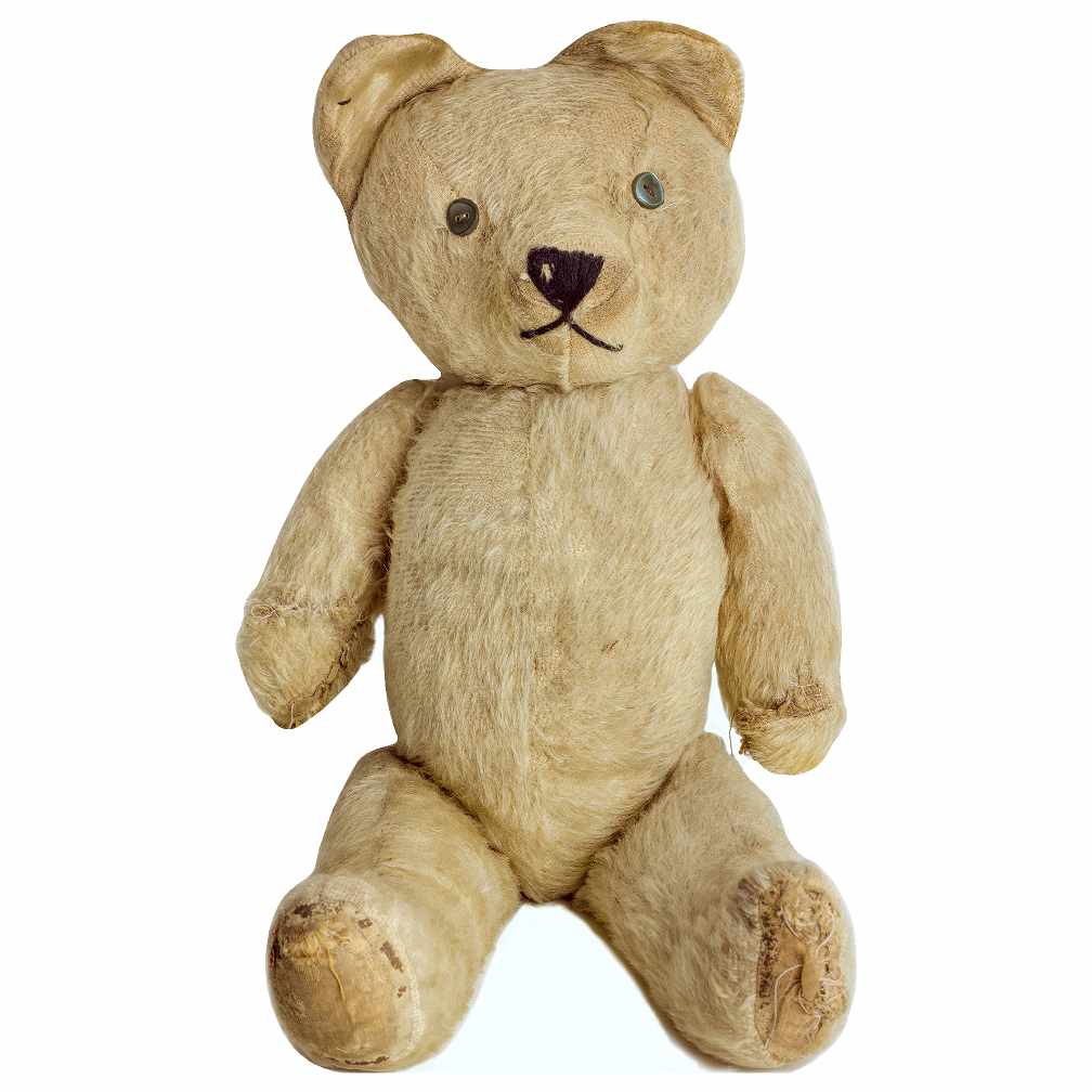 Button Eyed Teddy Bear Cardboard Cutout