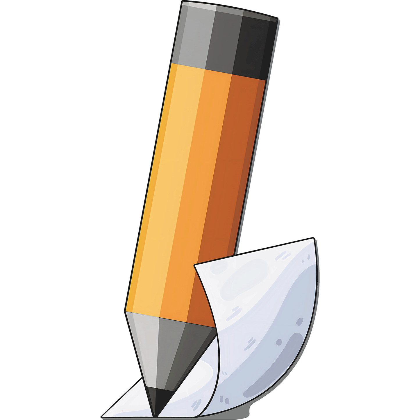 Back To School Pencil and Paper Cardboard Cutout