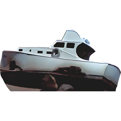 S.S. SS Minnow Ship Charter Boat Island Cardboard Cutout
