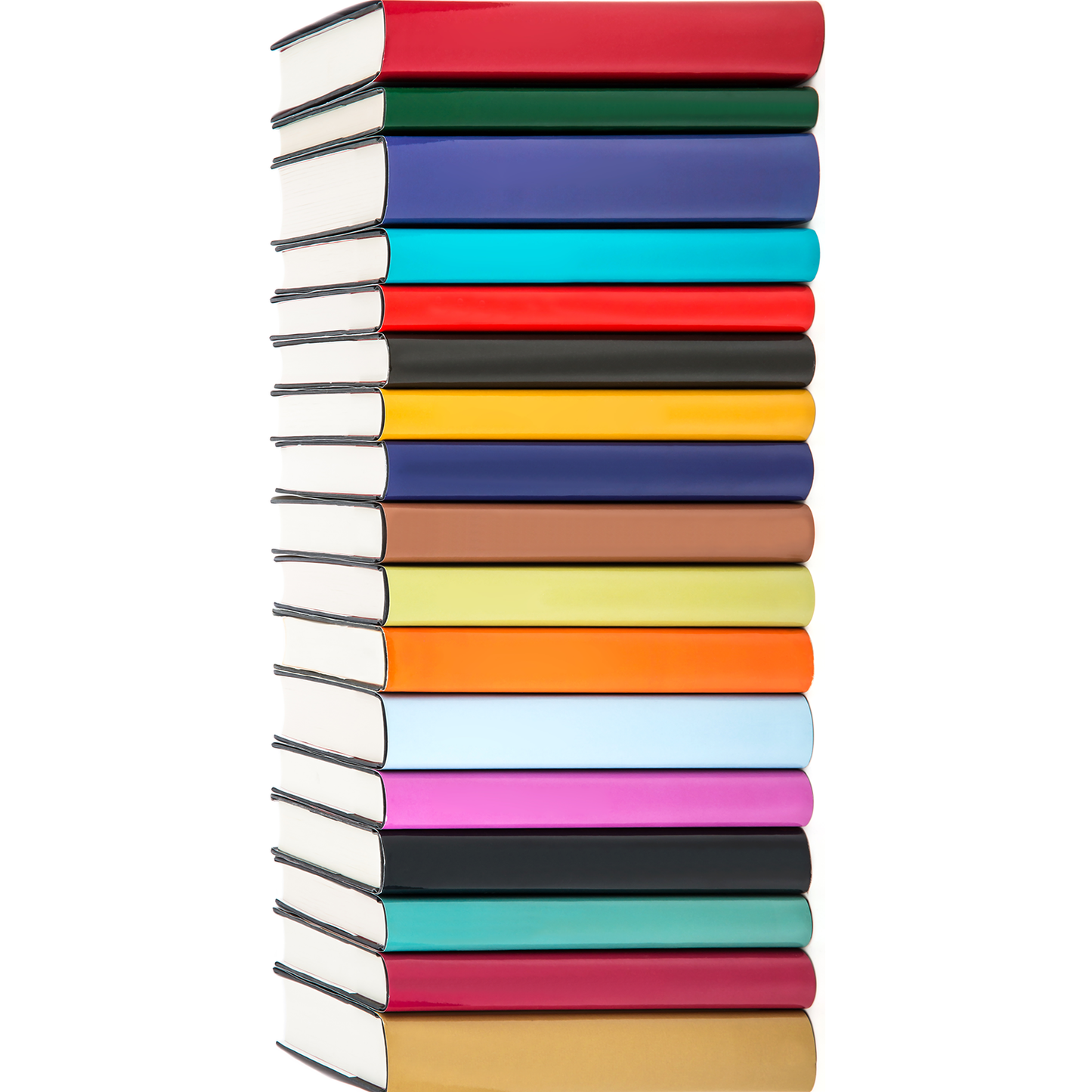Colorful Stack of Books Cardboard Cutout
