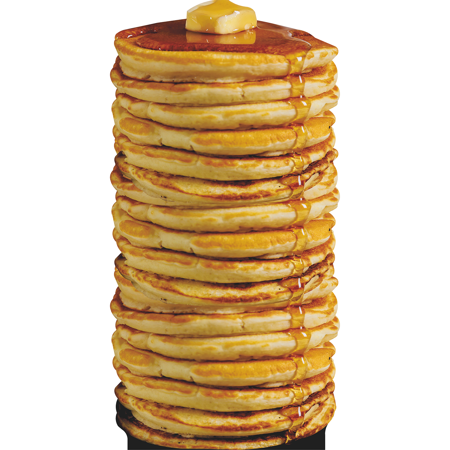 Tall Stack Pancakes Flapjacks Breakfast Butter Syrup Cardboard Cutout