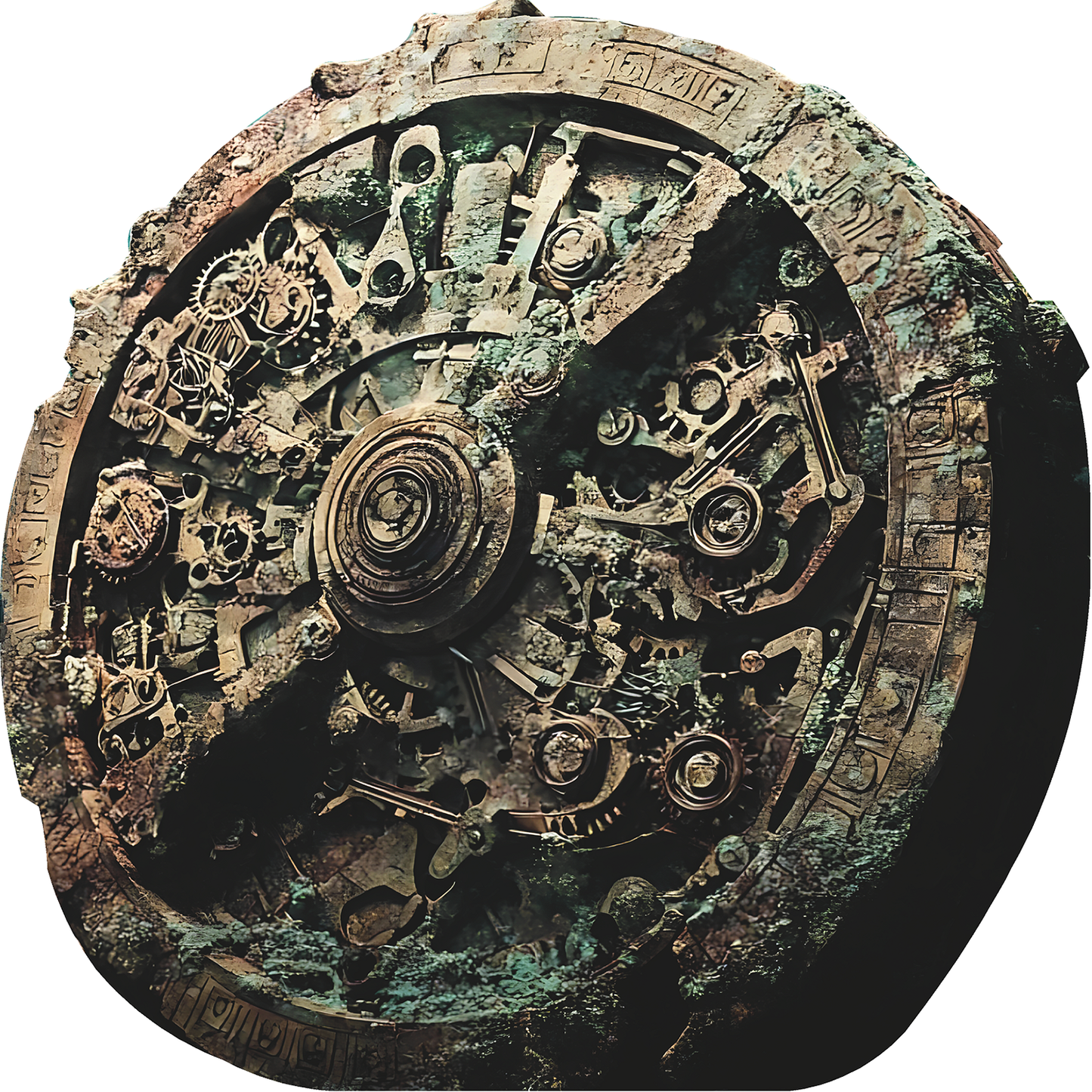 Antikythera Mechanism Celestial Computer Cardboard Cutout