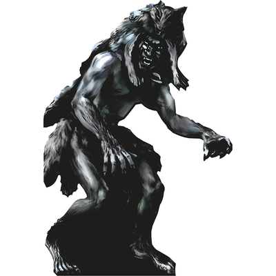Navajo Lore Skin Walker Shape Shifter Werewolf Cardboard Cutout