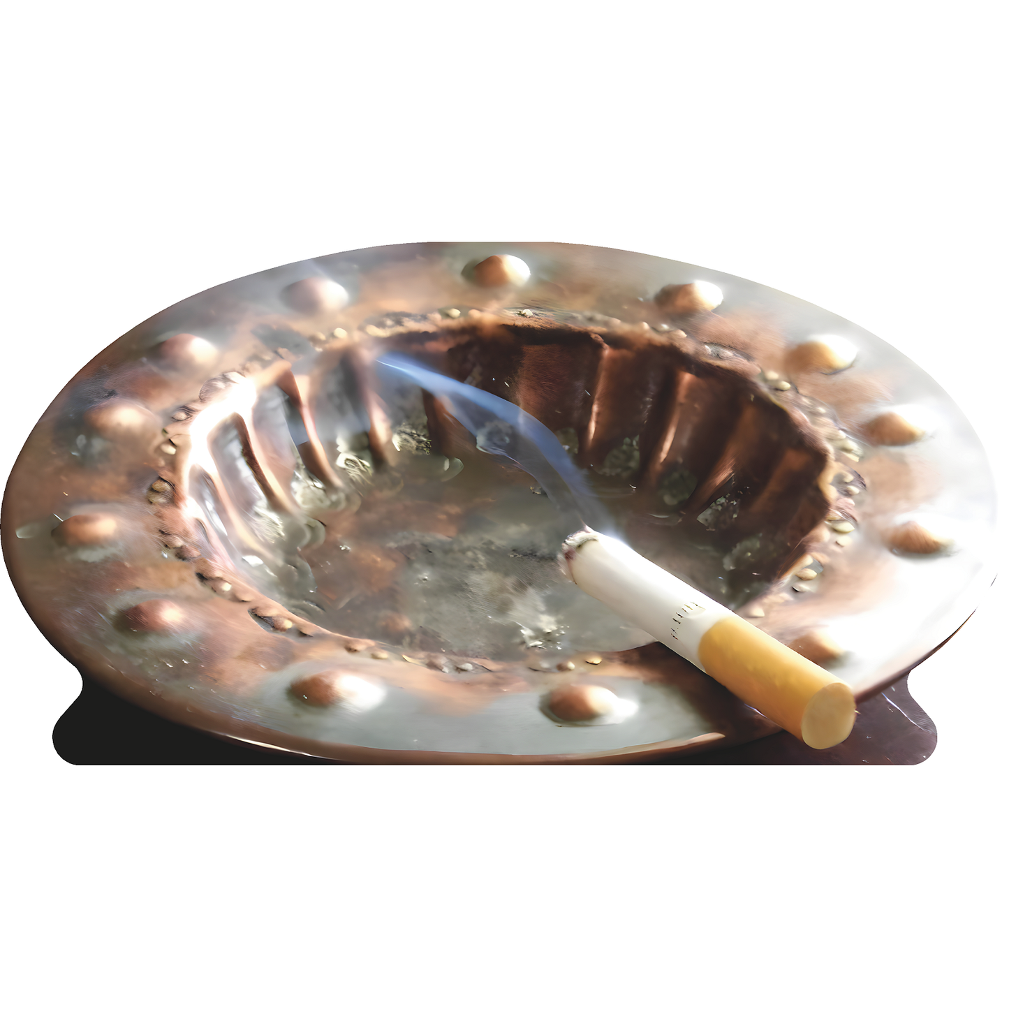 Cigarette Ash Tray Smoke Cardboard Cutout