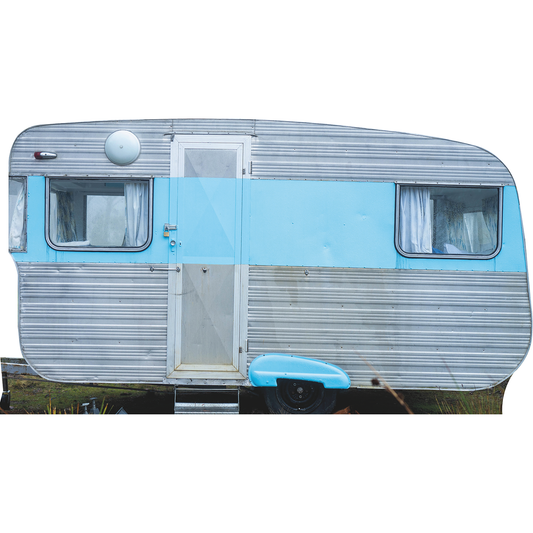 RV Camping Camp Trailer Travel Home Cardboard Cutout